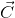 \vec{C}
