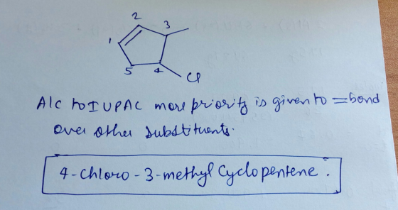 2 S 4 4-chleso-3-methaf Cyelo pentene pentene.