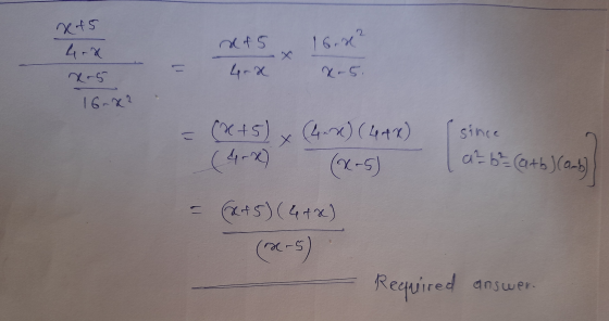 sets 4rk a of 5 16.1² 5 4x x-5. 16.x2 - (x+5) x (4.) (44x) (4-2) Sie er ethisce a²b²(a+b) (amb) = x+5)(4+x) (-5) Required ans