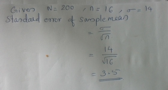 Standatd esor Sample mea l 6