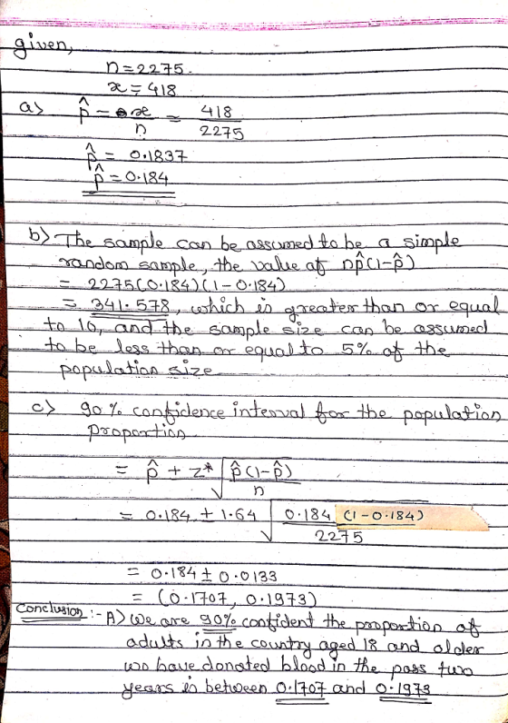 gwen 2 275 18 LA18 2279 O-184 2235C0.18401-184 16 and the ple i2e can be a3suusd popalation size О . 3o la contidencentenaltor the population 2215 s 0-184+0 0133 dut iaths counry aged R ond al