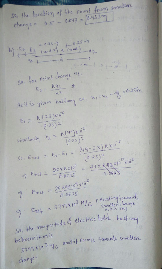 So, the location ‘l the point from smaller 2- So, 10几Point change al, Ku 쇼 거2 252 2exkx10-- 126 Q6X.QS, 지0 지o Ο.0Gas 0.082 as itis tvc) betweem | hum is endit foimts towands smallen