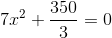 350 7.2 + = =