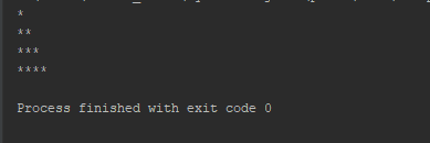 Process finished with exit code 0