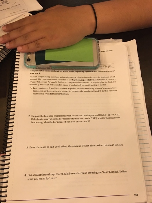 Two reactants, A and B are mixed together and the
