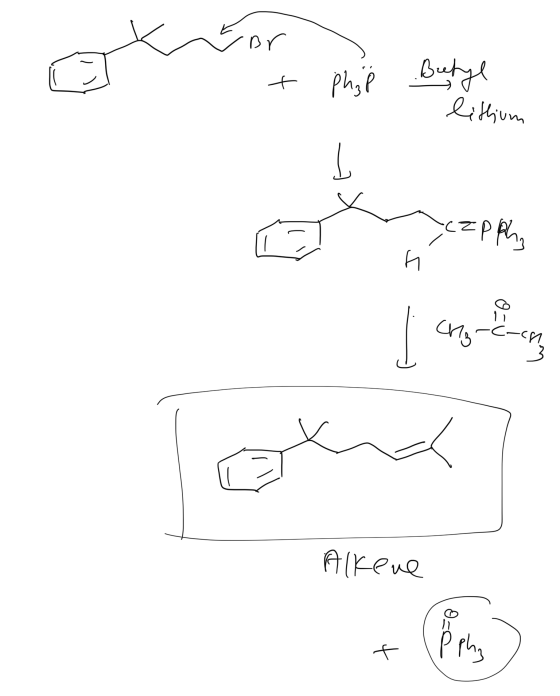 + Phụp Butyl lithium x capphy 4 crymden end Alkene Oro t p phy