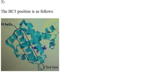 3) The HC3 position is as follows H helix Click here