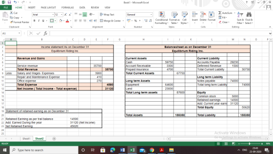 XIA 5 = Book1 - Microsoft Excel ? FILE HOME INSERT PAGE LAYOUT FORMULAS DATA REVIEW VIEW > Arial - 12 Å Wrap Text General As
