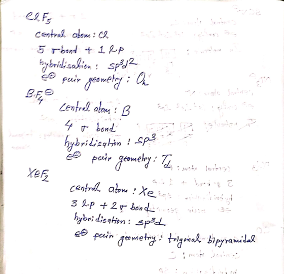 CIF centrele olom:cl Se ies many 5 rbond & ilet spelare boybridisation! Sp2d22 20 pour yeometry: On Centers, along i B pot 40