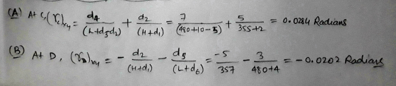 (A) At CC CHY da *co, e todos Cortos Rom - som Redias - = 0.0284 Radians (htdzdz) S42 4) (480. (B At D, (Some - de - do, =- (