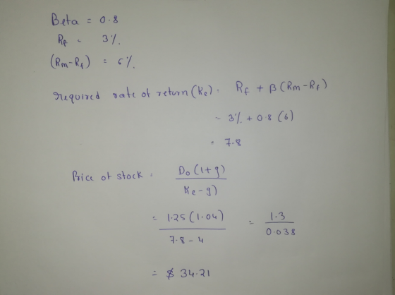 Beta o. R-131 3 0 8 (6) D。(1+1) Ke-1 Pric.at stock: 12s (13 1.3 0 038 1.8 -1 二 $ 34.21