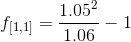 1.052 1.1] = 1.06 二