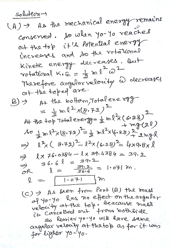 LAA ho mechanical enera remains wken lo-lo reaches Kînehc ene ヒー 2 ナ02h ラ 36.6, = 39,2 .3912 = 1.041 m 36 6