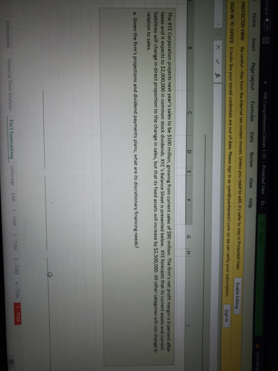 ito Save O H - HW Comprehensive Classes 1-10 - Protected View - Ex. Tyan herrer Home Insert Page Layout Formulas Data Review