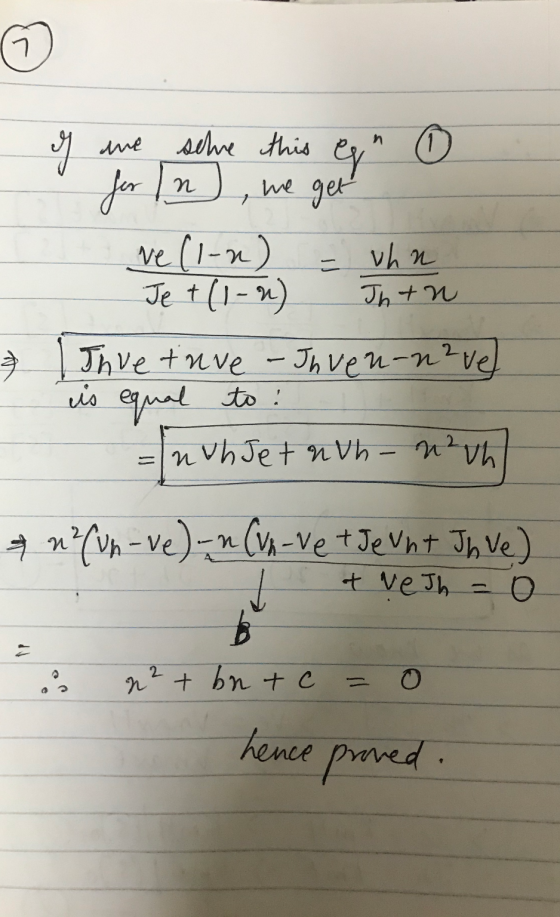 of me selve this egn © for In , we get ve (1-2) = whn. Je +(1-2) In tn Thue tuve - Juven-n²ve is equal to : = ln vh Jet n Vh