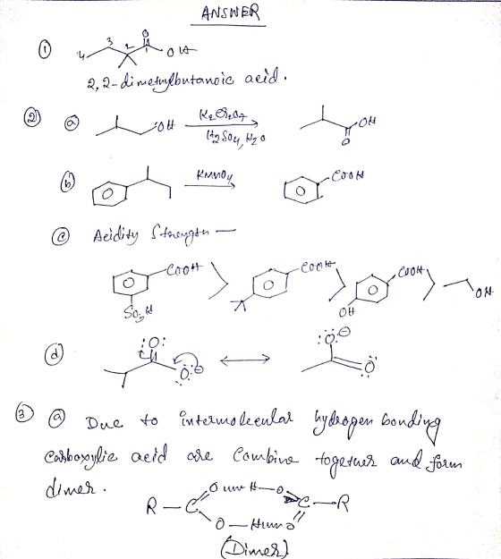 ANSWER 2,2-dimetylbutanoic acid. @ @ Lou Here you © Aeididy Stancugston - Corot Cooli opony or pary home 1 О + inte ② @ Due t