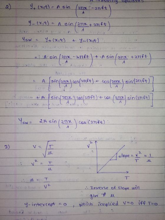 3) 2-不 ㄒ从 Inverse of slope give t u y-intercept o
