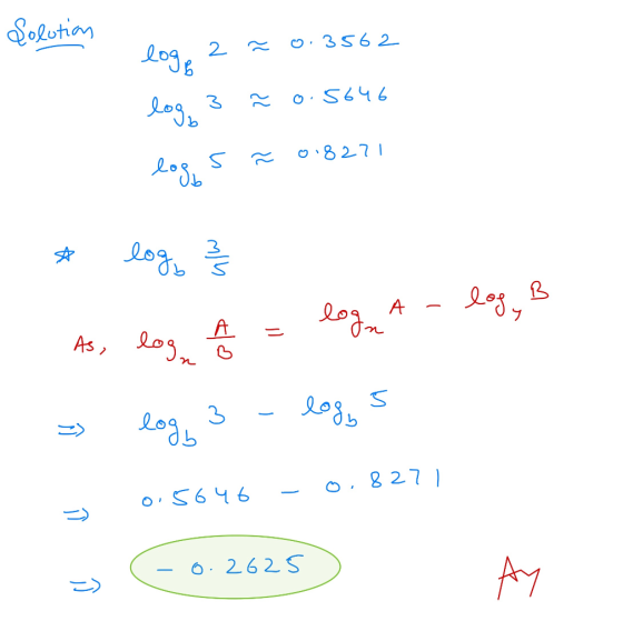 Solution ܐܐ log, 2 log 3 ܐܐ ܂ ñ 0.3562 ñ 0.5646 ř 018271 log s .n * log uw logo 4 = logn A-log, B = Dog 3 - Воз, S 5646 -0.82