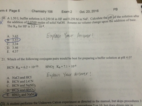 A 1.50 L buffer solution is 0.250 M in HF and0.250