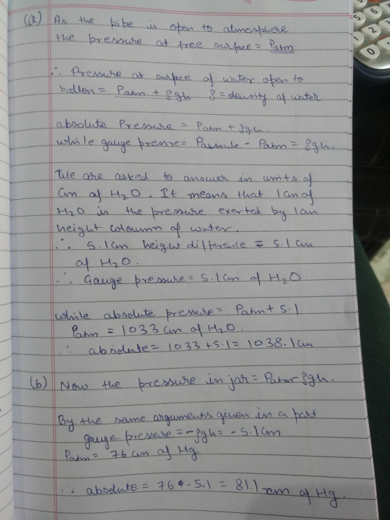 to H2O da the bremthe exerted bu Lasa 120 uhn (b) Now the