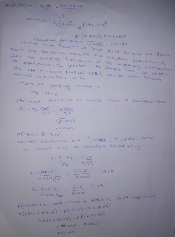 2 c (14-2-1 iE (0.02x) = 6.0085 o921 eron ony ToPolo tren meon시 ond stoncloyd deviation, σ. len he Smplin dt se pcPw0t.on.てhe. 3 te oppioximation eo te γ the Son ple, Size, the better otiom (t4iC 3o sonpe mean allouus ston dod dev, at , on oe sompk neon o standool erer P(18mく又く2-16) トsownas dsti.bus t iin u:9.-AD 008( σ. ο , nai usin Cenet ths o stondord noyma 2-19-2 016 6 2 2.16-2 016 15-09 betwe e n -15.09 and is og y P(-15.09<ㄽ1509) . Avec -P (z <-5.oa) P (>< 15-09)