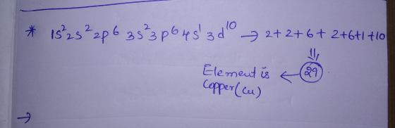 * 15 25² 216 35 ²3 pous 3 do 7 2+2+ 6 + 2 +6+1+10 Element is Copper (cm) 129