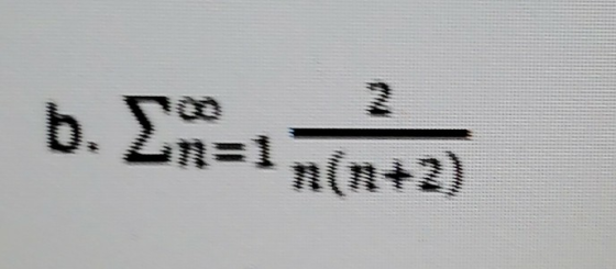 6. Σ=1 nn+2)