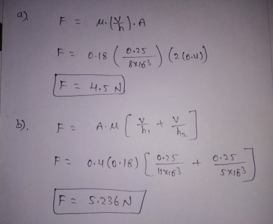 a). F M.).A F = 0.18 (0.25 ) (2 10.01) 3. F A. M ( + 7 F: 0-4 (0-18) on to the F = 5.236N/ 2