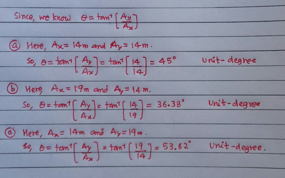 Since, we know etom Ay Ax 14 e-tendr Ayle tant [ 14] = 36-38° Unit-degree so, e 19m s BtAa9 53.62 Unit -deghee. 4