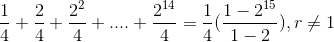 1 2. 22 + 214 4 = 1-215 -), r + 1 4 1-2 + + + 4 4