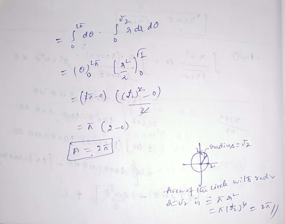 S r dr do 3 ท 28 s do b ( hا (5) (1) ۵ م (1 - 0) (0) لا (مو) - P - 18 radius=dz Area of the circle with rachio او د کا = 5 (