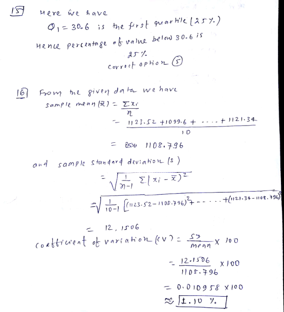uere e have 30.6 s ー 123.52+1099.6 + 1121.34- 1108.796 and sample Stoandrd deviahon (s . . . +/121 34-.96 (1123. S2-1193구 96) me an 10796