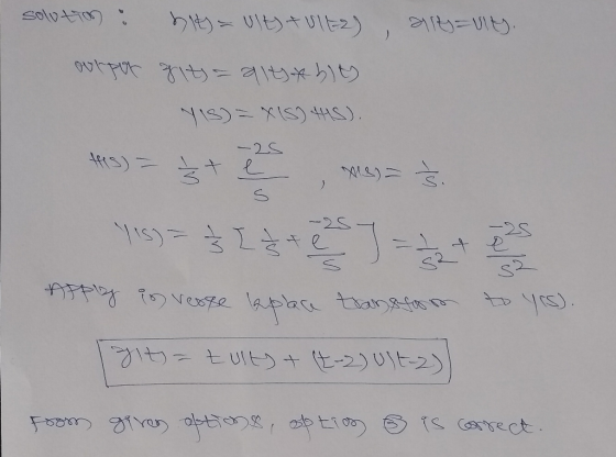 solution ht=4+U1E2) alt=vity. our purgitat*by NASOS XIS) HS). -25 HIS)= 十e ML) Yis)=高さ方 te ど to yes). Apply To veste kaplace