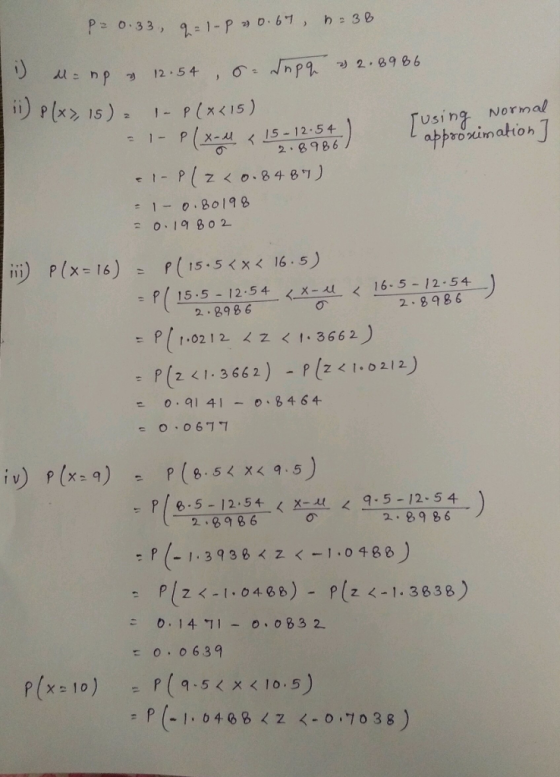 p (X-从く 15-12-54. 2 8986 using Normal roimatioh -p/ 15-5-12-54 ㄑㄧㄨㄧ从ーく 15-5-12:54 2.89β6 16-5-12:54 〈스시 く 16-5-12 ㄑㄧㄨ-u- 2.898 6 - P(2 41.3662) -Pz < I o212) 0.9141 - o-B464- ple-5-12:54 9-5-12-54 2 8986 ㄑ ㄨ-시 < 2 8986 p (-1.3936く2 <-1.0486 P1048e) - Plz <1.3838) 0.14 1 - 083 2 o, o 639 p(x210) = p (9.5(X 10.5)