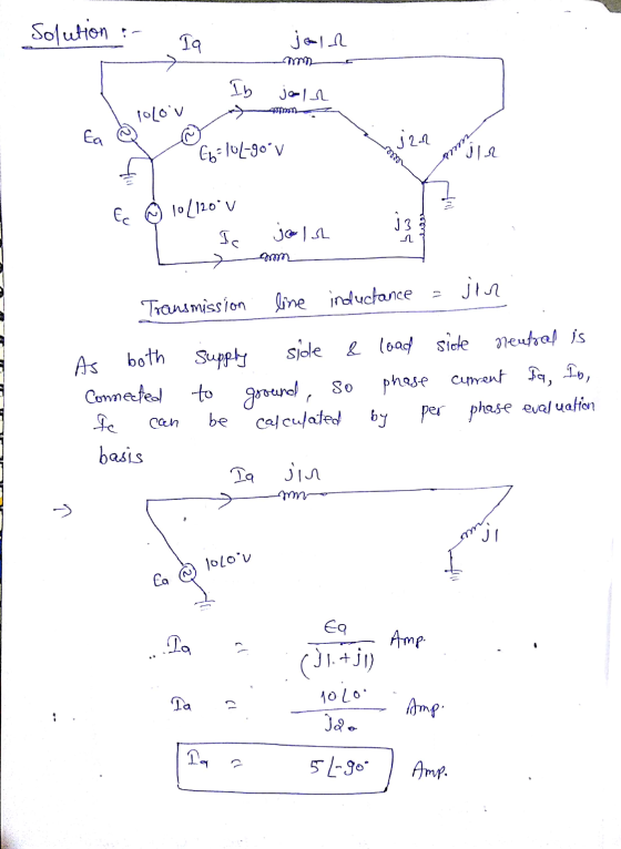 solution - To join -- - Ib josla 122 - 66=10l-goov am gia E o 10/120 v 1 Ic L jelst J3 mm Transmission line inductance - jir