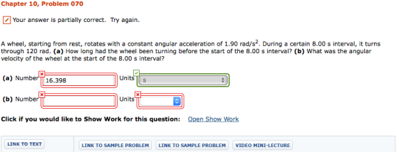 A wheel, starting from rest, rotates with a consta