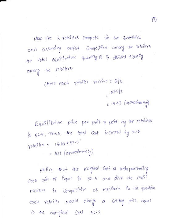 -?*53 pvice per vnit P pofdb the rtoile 7ctafly1583 52.5 fo marginal Cpkt 52.5
