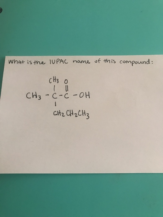 What is the IUPAC name of this compound: