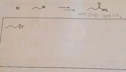 Br NH2 b) acd c-o acd NHz Br