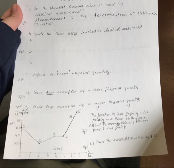 10. In the physical suences what is meant by classical measurement Measurement is the determination or estimation 36 of ratio