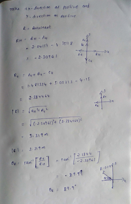 Taka tx-drection a Postive and RRasultant Ay 2.3016/ าเ BH CV 133 03 3 13 .2.38 y4c4 C-2.30160% C2-3744491 319 IRI 3.31 m -2.3016 R 3319 81. 1 19 Cta