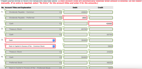 Prepare journai entries to record the transactions described above. (Creait account tities are automatically indented wnen am