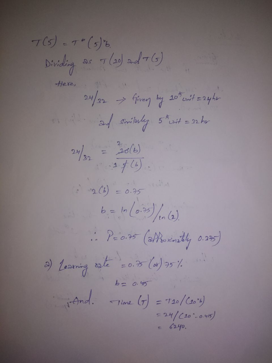 7 (5) _7*(5). Dividing as T (20) and +(G) Here, 24/22 Giren by 20% cout=ayhr og and similarly 5th out = 32 hr 2/= 366) 1944)
