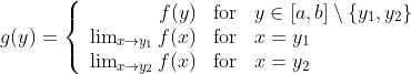 ує [a, b] \ {yi,Y2} f(y) for