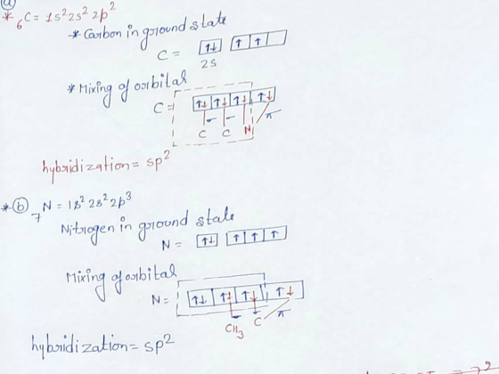 * C = 15225²26² * Curbon in golound s late 1.1] [/ 11 25 C= * Mixing of osibilal C It T 1 1 1 1 1 1 1 11 hybridization= sp? *