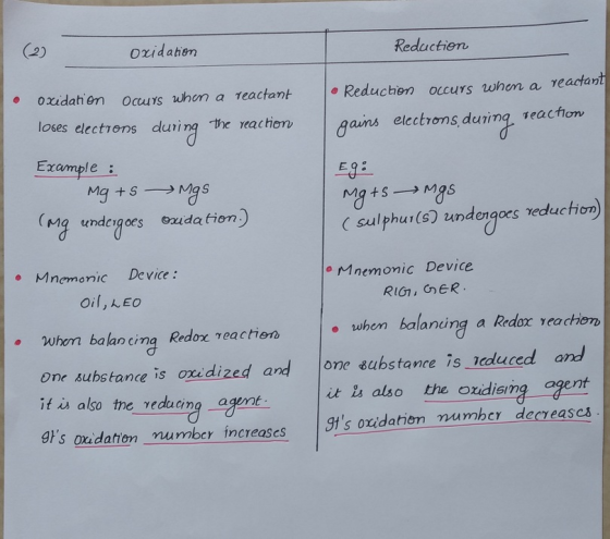 Oxidathen Reductien . oxidahien ocus whn a reactant Reduchon occurs whon a reactariti auns elcctrons,durimą, reacfiom loses e