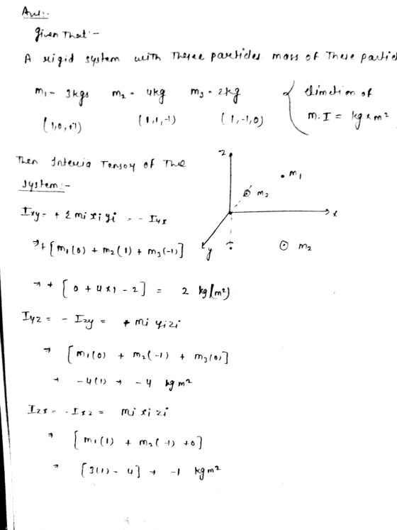 Aut. given that А чi gid ym uu de pashu mои оf The parh. m, - зк m, - чK8 elimetion on of ma - 24 (1,-1,0) 1 Т). Та (+, +7) (
