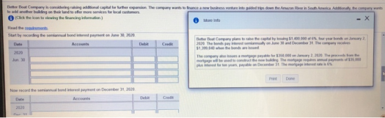 Better Boat Company is considering rating a tonal capital for further expansion. The company was to finance a new business ve