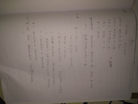 P-L a-270 , b= 21の 270-3x2-15-ナ 51, . aed (2.705.219) . 2x 51 21の一 2.2.x (270-21の)-, 2x270 の 3721