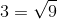3= V9